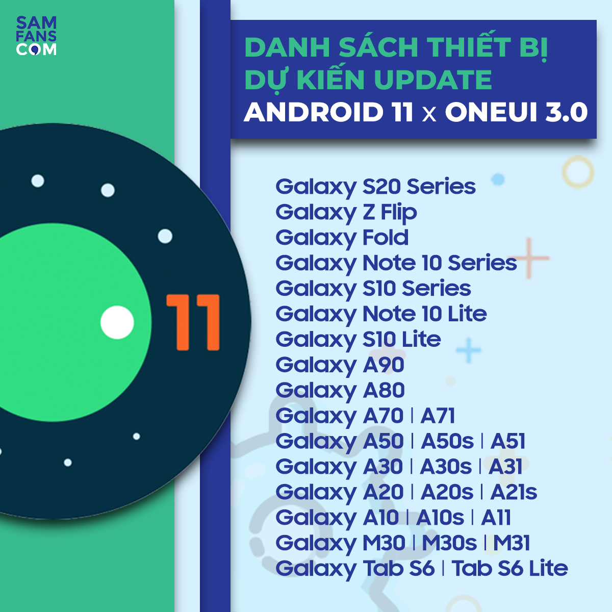 Danh sách các máy Samsung được cập nhật lên Android 11 One UI 3.0 - 1590138251