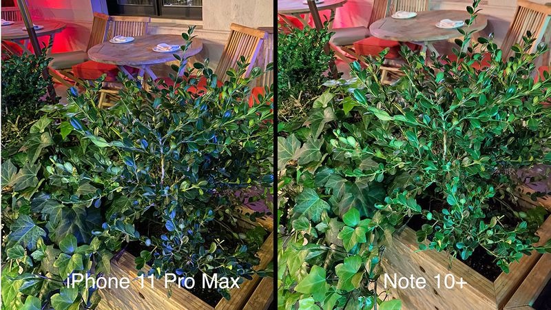 Camera Note10+ vs Iphone 11 Pro Max