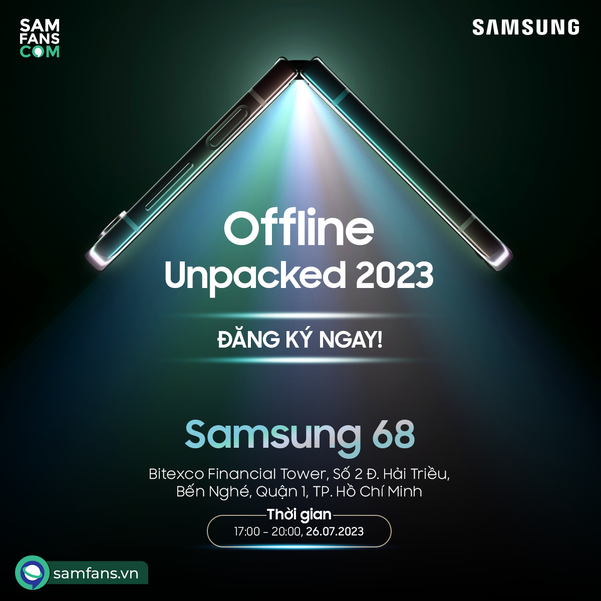 Đăng ký tham dự Offline Unpacked Galaxy Z Mới tại Hồ Chí Minh ngày 26/7 - 1689925798