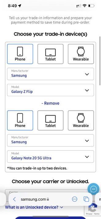 Samsung ra chương trình đổi nhiều thiết bị lấy Galaxy Z Fold3 - 1626924769